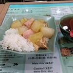 早前光顧油麻地一森素食
我就點了午餐，冬瓜素火腿飯加蓮藕湯
果然價廉物美，餐及湯是無味精
有不少佛教徒在此用膳，氣氛好和諧
#香港美食 #FoodieLife #素街 #素食foodie 