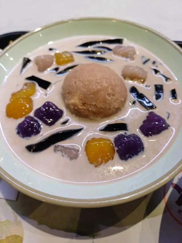 古早芋泥三色芋圓