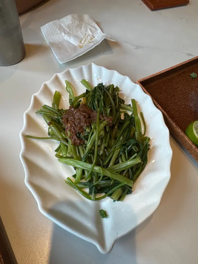 馬拉醬焯通菜