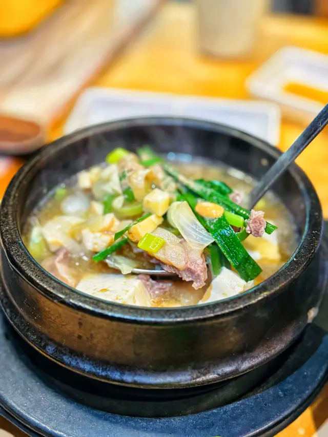 牛胸肉大醬湯
