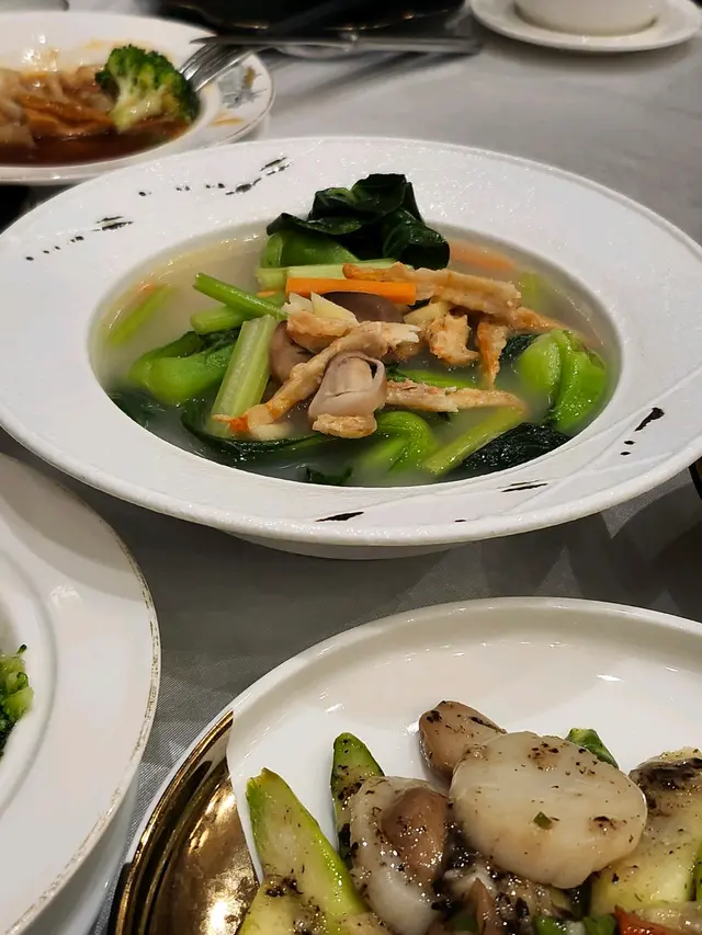 濃湯蝦乾浸菜苗