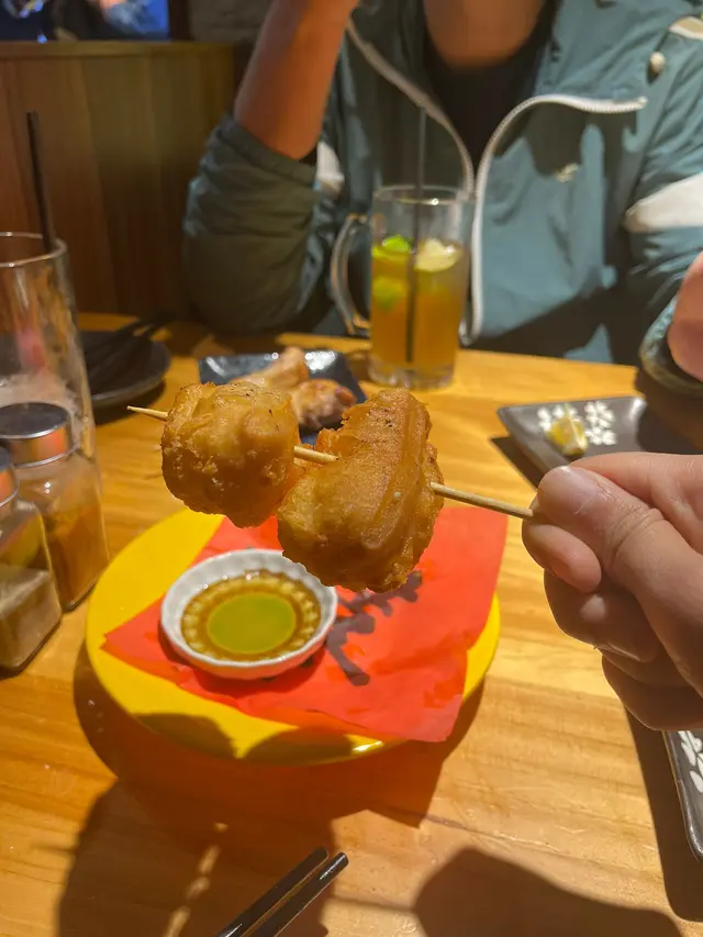 老油條釀芝士墨魚滑