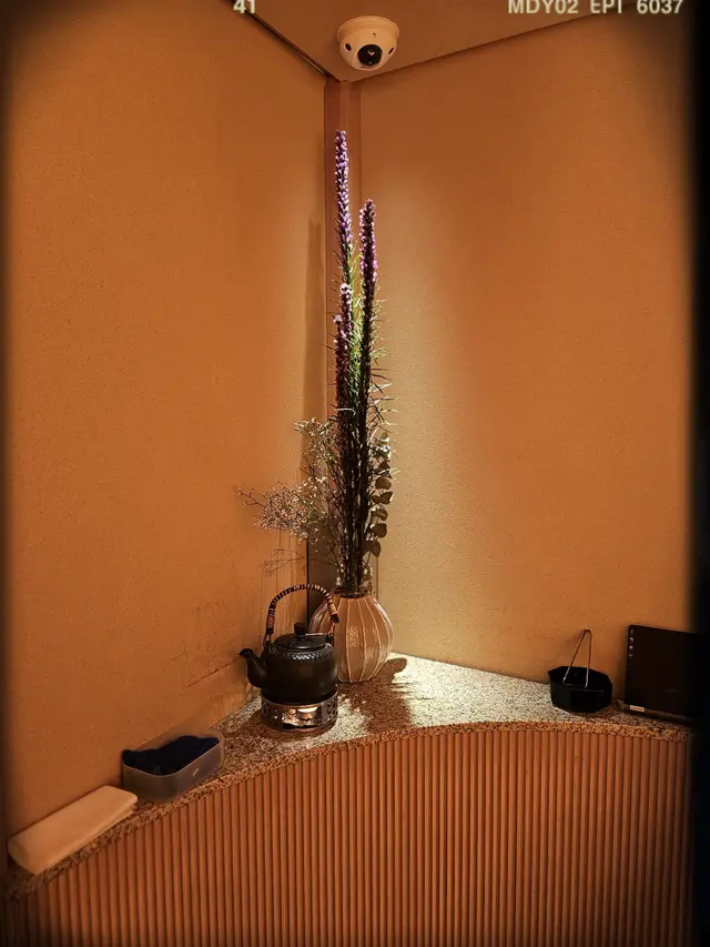 室內設計自然地流露出日系和風