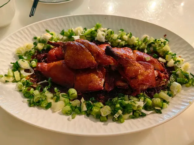 蔥香脆皮烤鸭$128