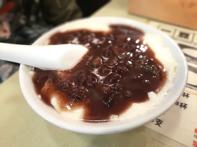 紅豆沙豆花