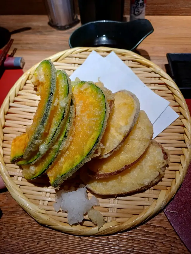 甜薯南瓜天婦羅