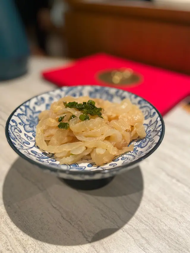 葱油海蜇