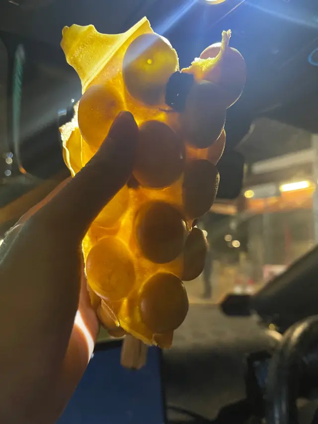 黑朱古力雞蛋仔