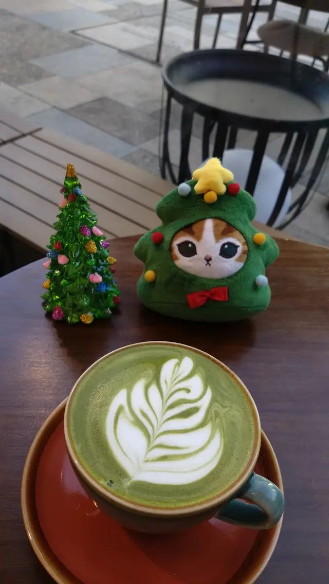 Hot Matcha latte