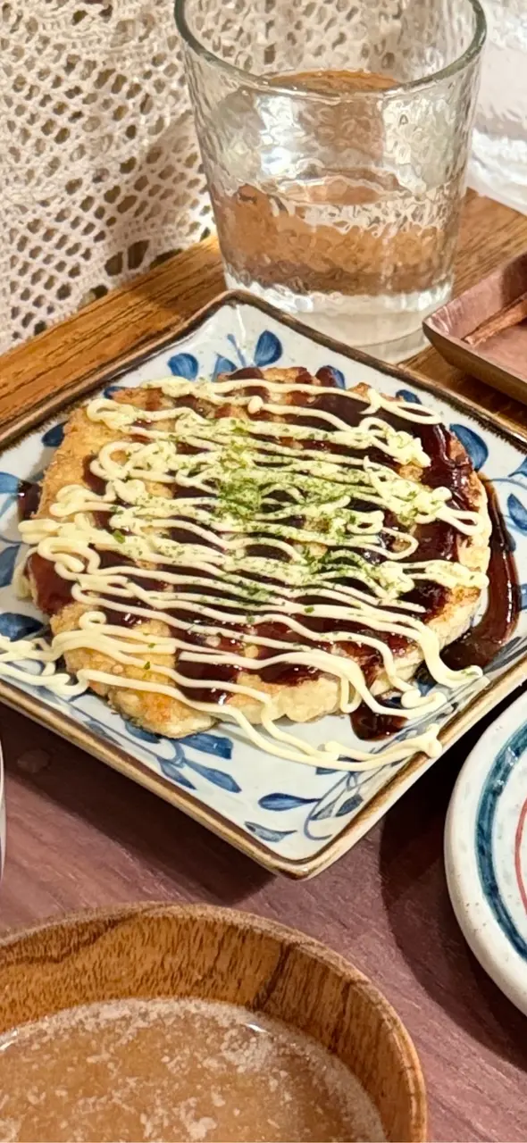 大阪風燒豆腐餅