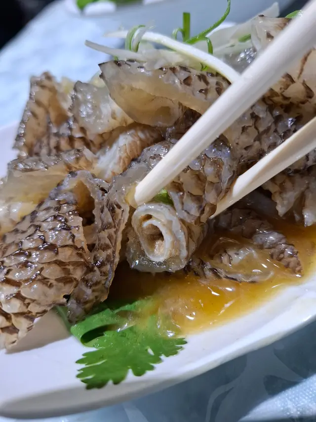 麻香爽魚皮