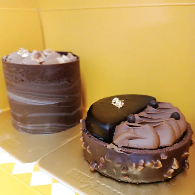 香橙朱古力慕斯撻