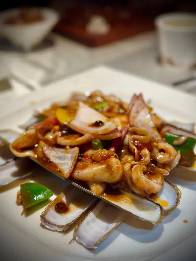 豉椒炒蟶子王(4隻)