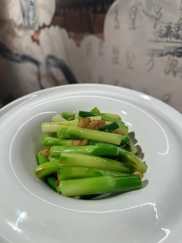 方魚炒芥蘭度