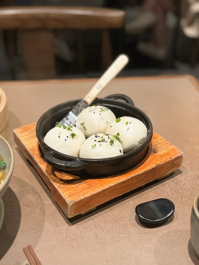 鐵板灌湯生煎包