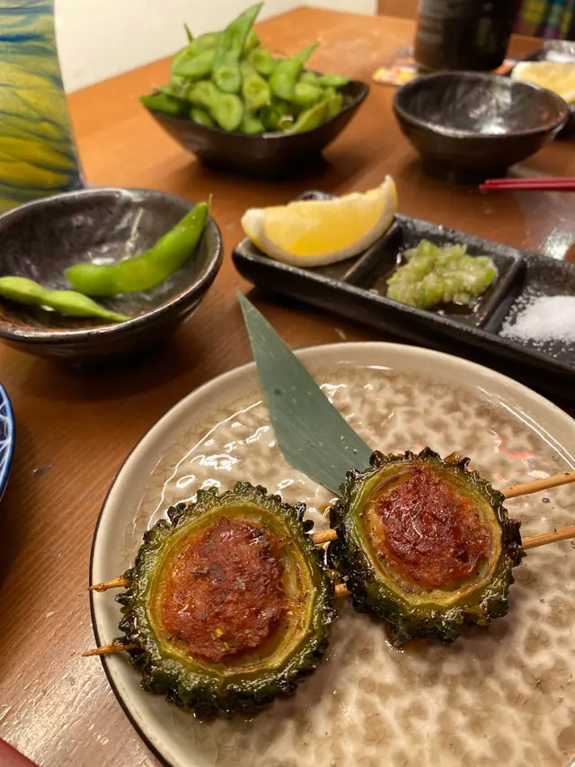 沖繩苦瓜釀免治雞肉