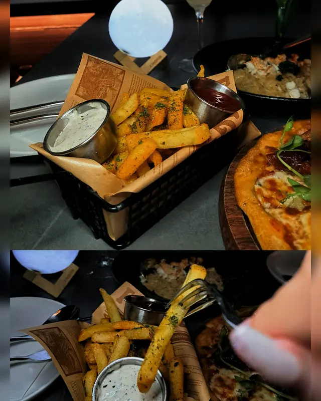 French Fries with Truffle Mayo