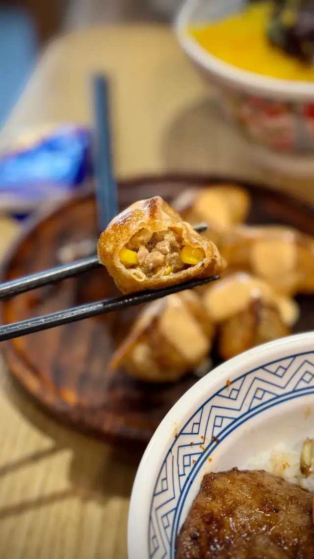 火焰明太子芝士粟米餃