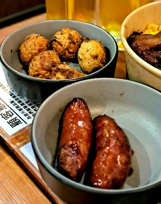 花枝丸、黑布台式香腸