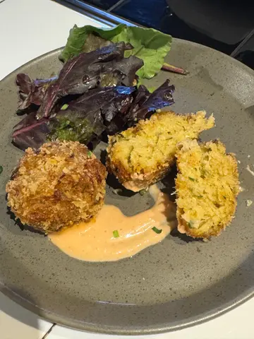 蟹肉野菜饼