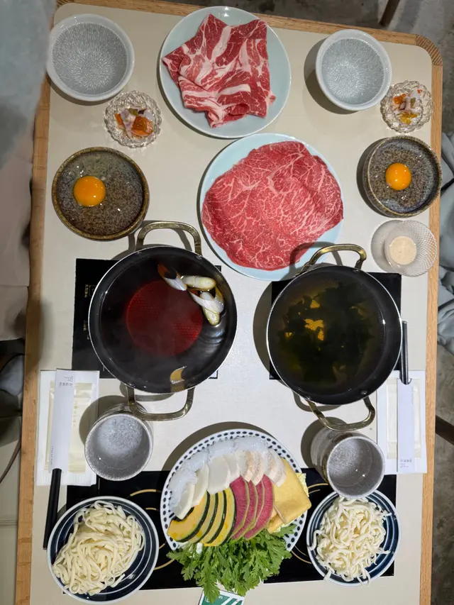 本延鍋物人氣和牛火鍋二人餐