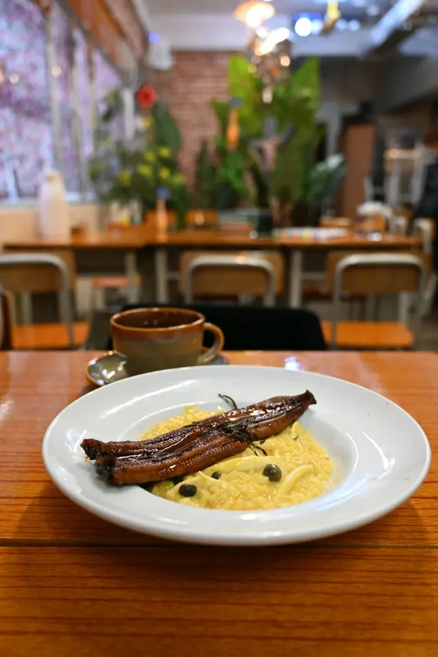 原條鰻魚南瓜燉飯