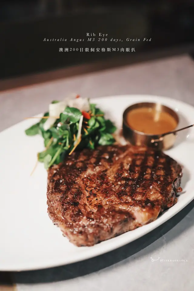 澳洲200日穀飼安格斯M3肉眼扒