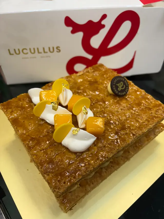 芒果拿破崙蛋糕