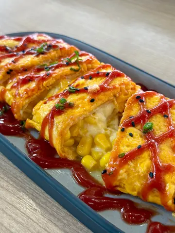 粟米芝士台式蛋餅