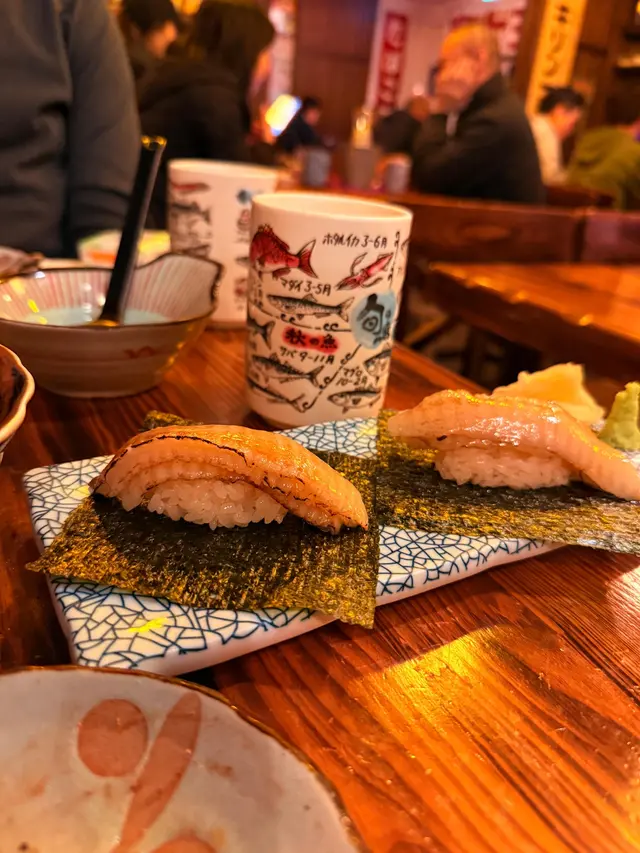 鰈魚邊壽司