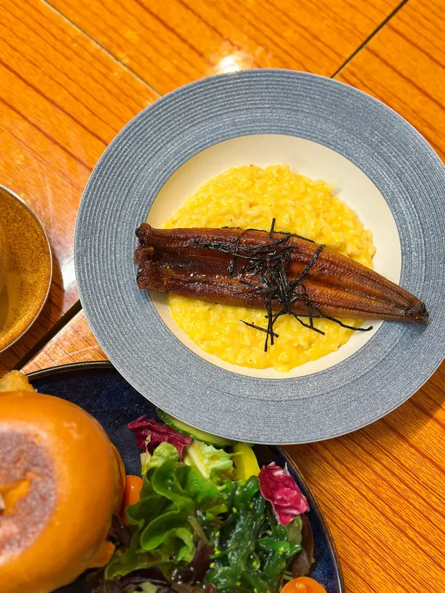 原條鰻魚南瓜燉飯