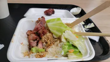咸蛋叉烧饭