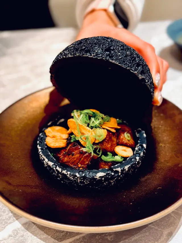 蒜片日本黑毛和牛