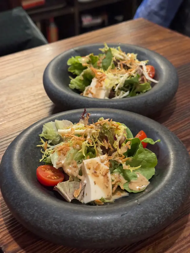 櫻花蝦豆腐沙律