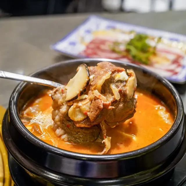 大醬豆腐牛肉湯