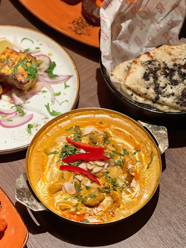 腰果奶油紅花忌廉雞