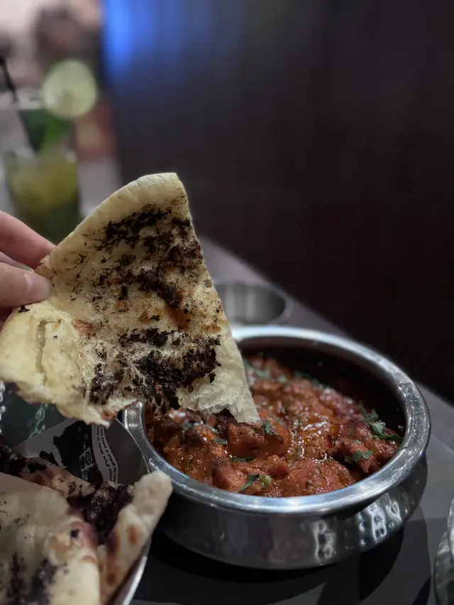 Truffle Ricotta Cheese Naan