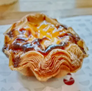 70%黑朱古力千层蛋挞