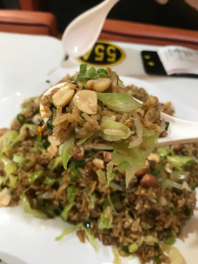 排骨醬牛肉碎炒飯