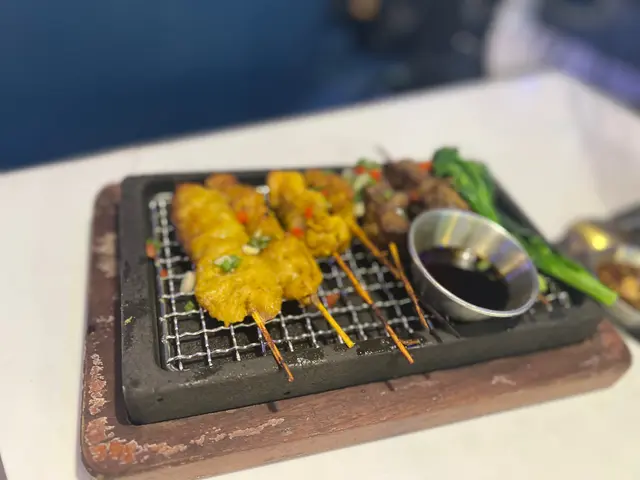 火焰石燒沙嗲串燒