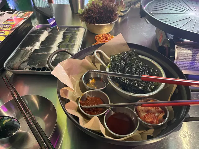 鐵板韓式燒鰻魚