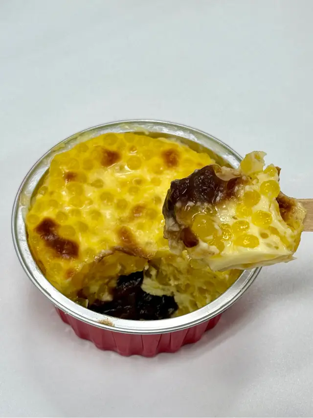 紅豆焗西米布甸杯