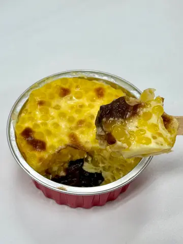 紅豆焗西米布甸杯