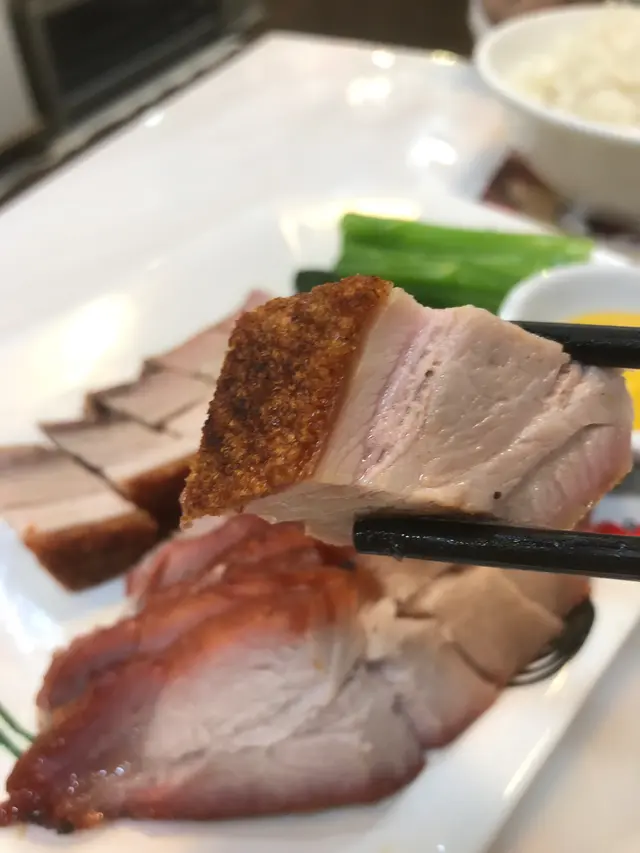 燒肉叉燒雙拼飯