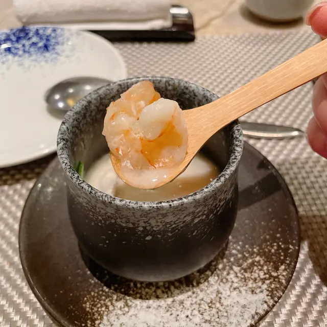 煮春野菜海鮮腐皮