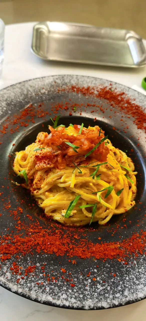 Kimchi Carbonara
