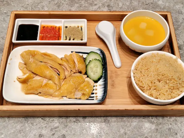 亞參去骨海南雞飯