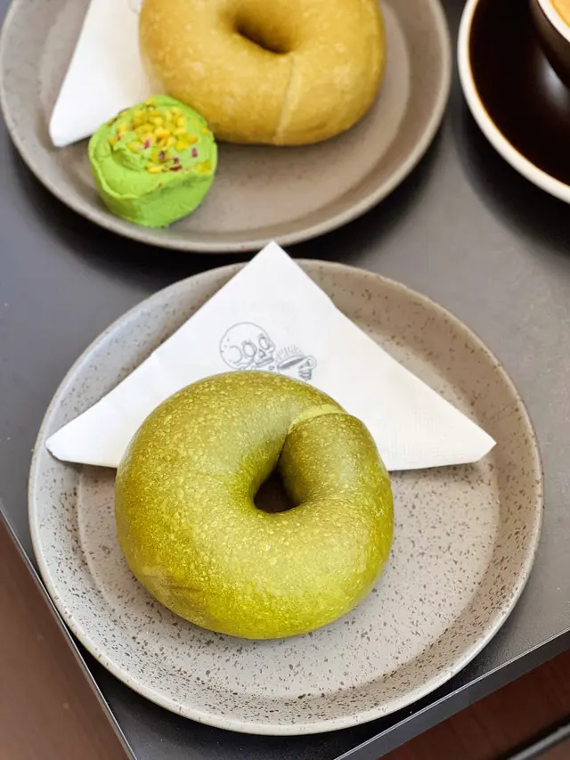 Matcha Bagel