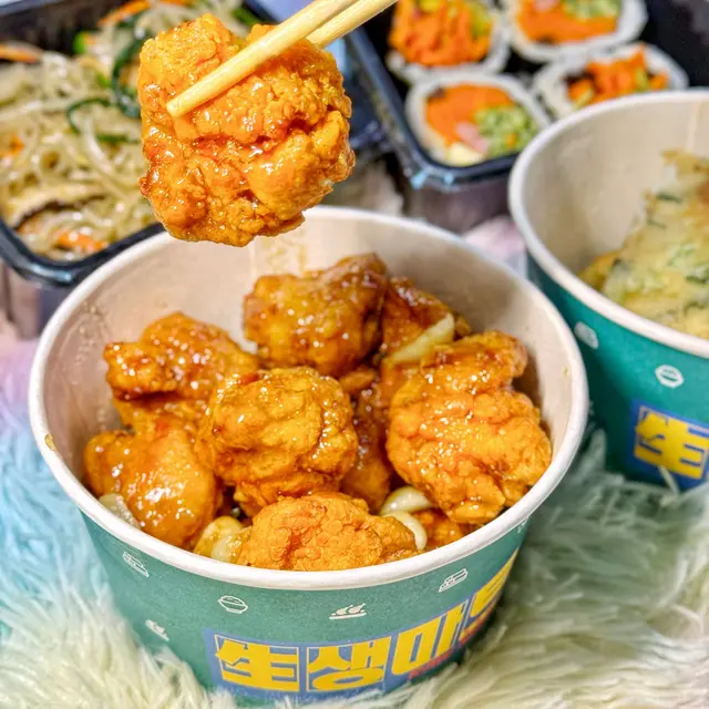 蜜糖蒜蓉無骨炸雞