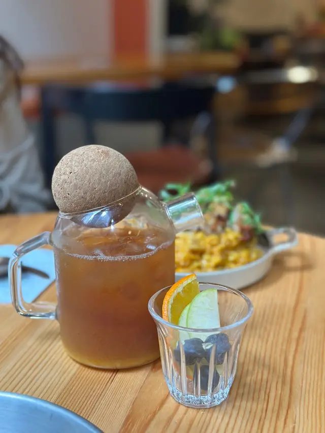 招牌西班牙水果茶